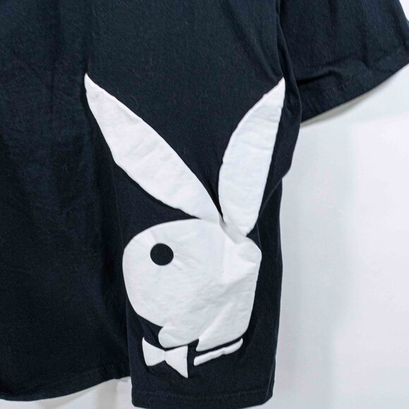 Playboy Pacsun Bunny Logo T-Shirt Embroidered Large Y2K Streetwear Skater - Picture 8 of 8